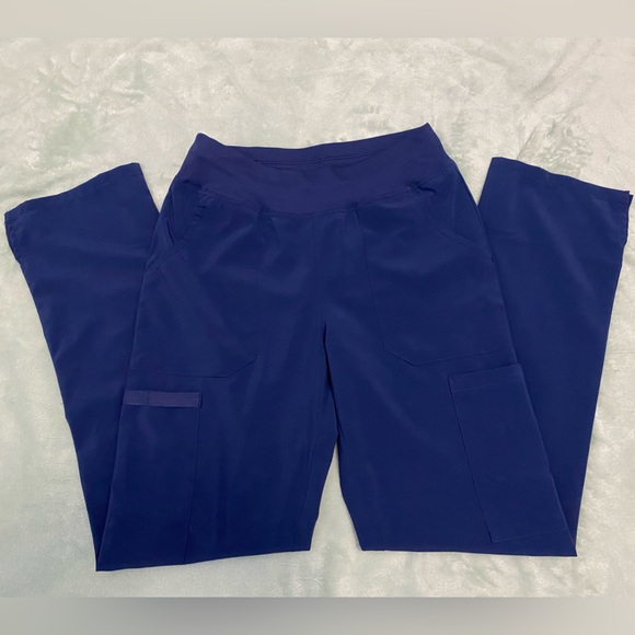 Dickies size XS scrub pants in navy blue - Picture 1 of 4